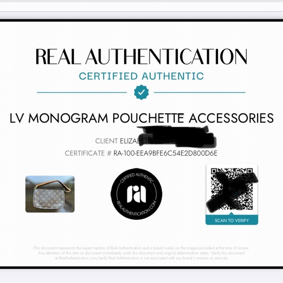 LOUIS VUITTON AUTHENTICATED Monogram Canvas Pochette Accessoires & 46.5" Strap - Picture 13 of 16